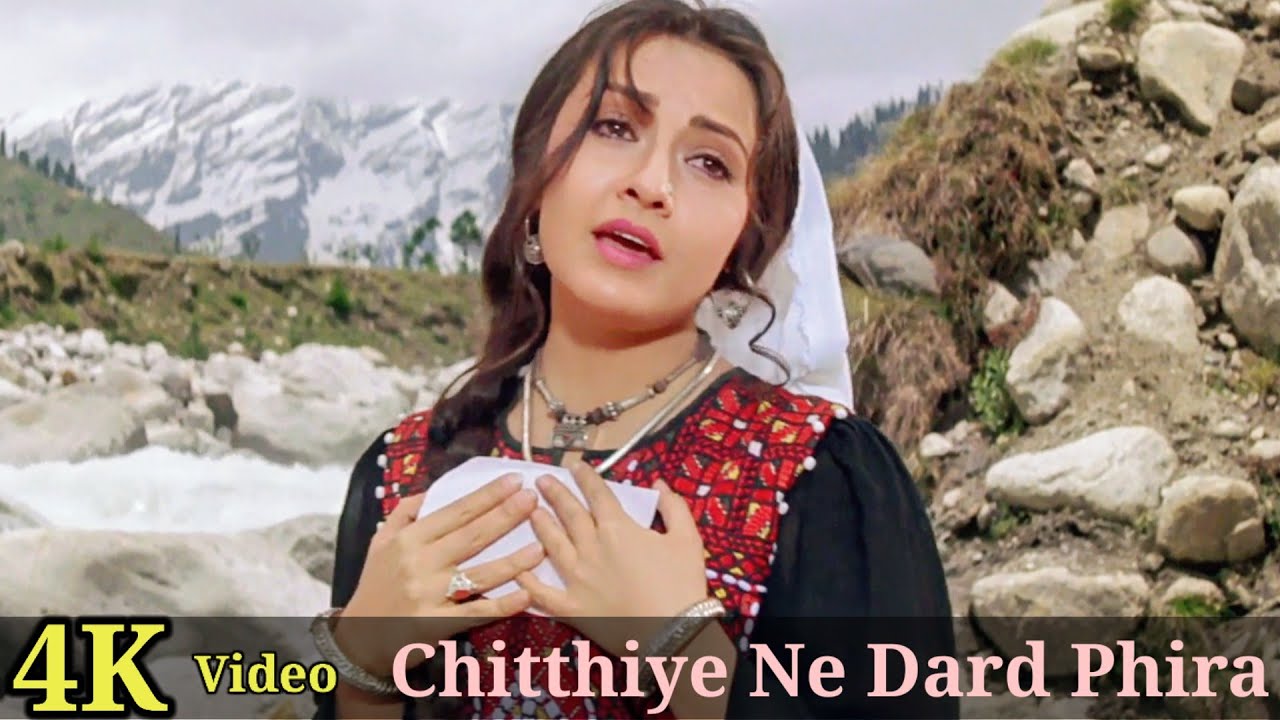 Chitthiye Ne Dard Phira 4K Video Song Henna  Rishi Kapoor Zeba Bakhtiar Lata Mangeshkar HD