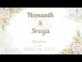 Hemanth Weds Sreeja Reception Cremony