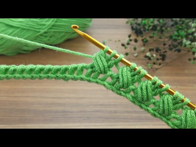 The EASIEST and FASTEST Crochet Pattern for Beginners! ⚡️ 🥰 LOVELY Crochet  Stitch for Baby Blanket 