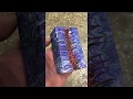 Stabilized pinecone in resin. block for boxmod