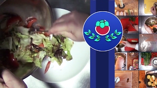 #1 🥗 Вкусный салат с 🧀 сыром фета и 🐠 тунцом! #1 🥗 Вкусный салат с 🧀 сыром фета и 🐠 тунцом!