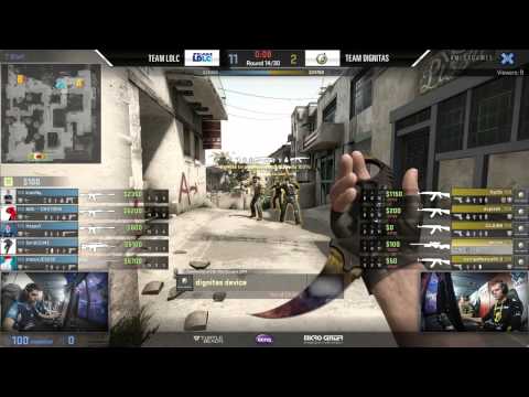 LDLC vs Dignitas - Game 1 - Semi Finals - #MLGXGames Aspen 2015 CSGO