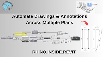How to Automate Drawings & Annotation Across Multiple Plans | Rhino.Inside.Revit | Grasshopper