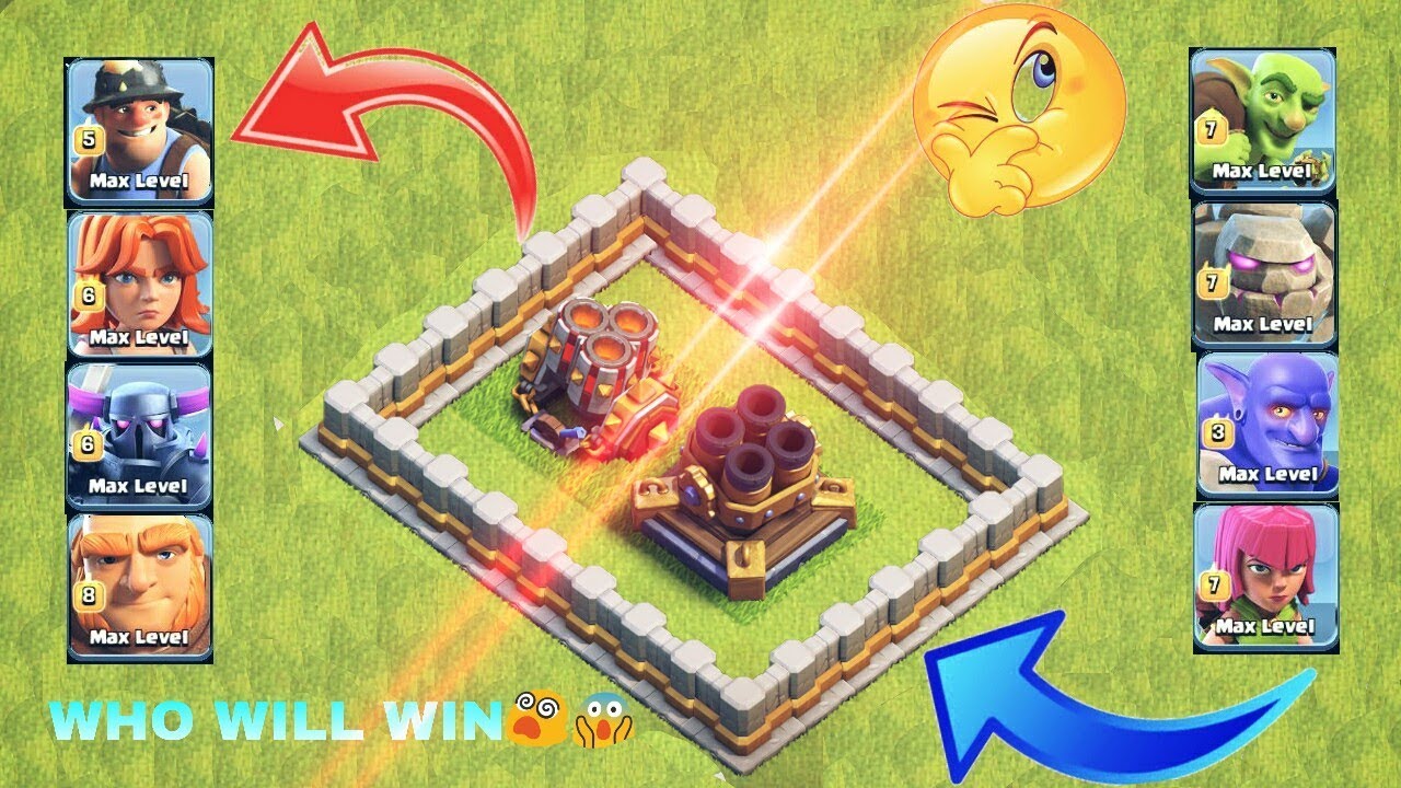 GEARED UP MORTAR AND MULTI MORTAR VS ALL MQX LVL TROOPS IN COC😵😱||WHO WILL WIN||COC||UNITY CLASH||