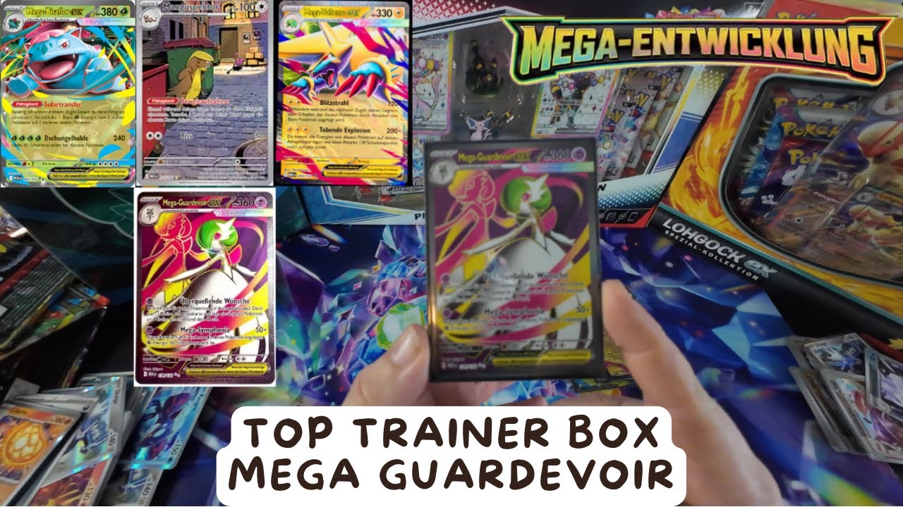 Top Trainer Box Opening - Mega Guardevoir - Ok oder unbrauchbar? Pokemon Mega Entwicklung