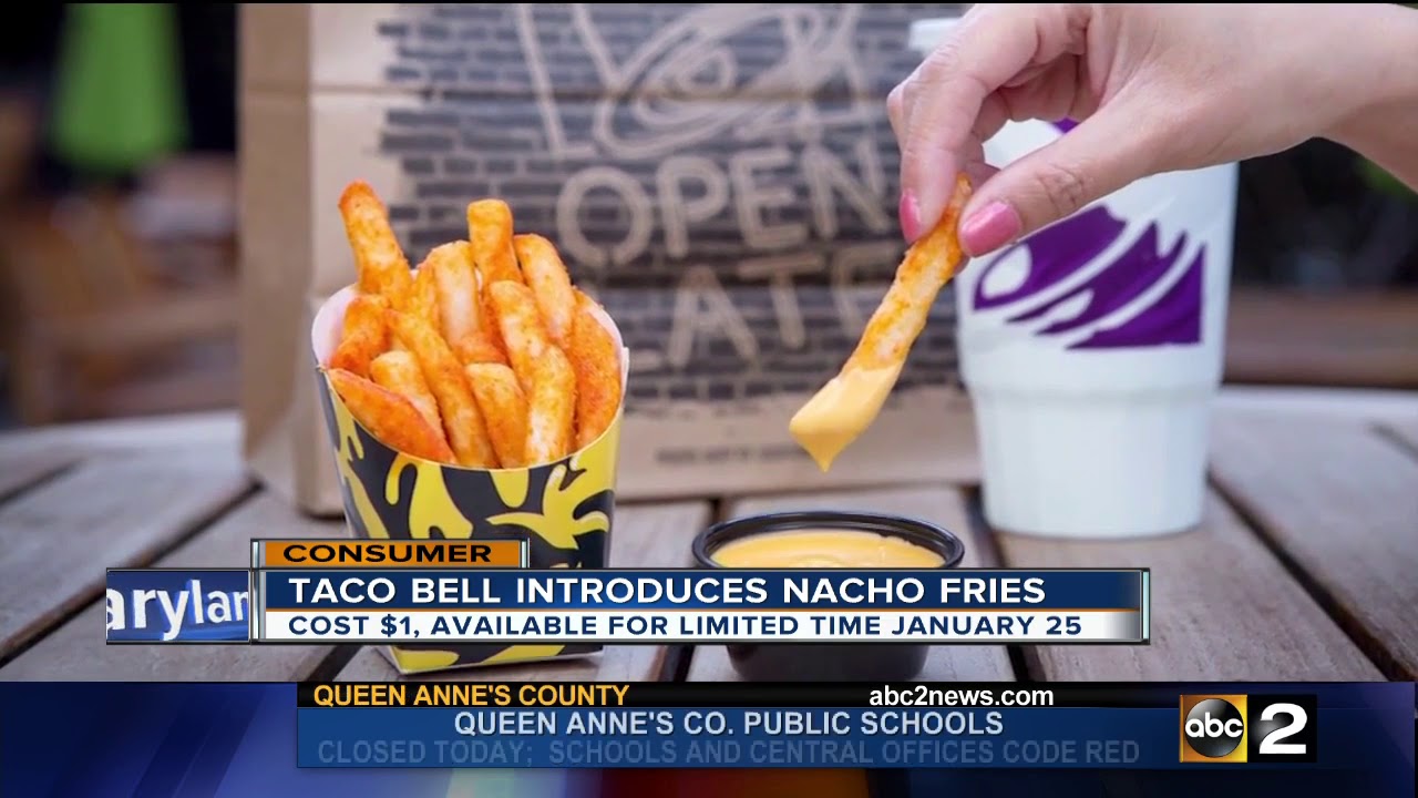 Taco Bell introduces nacho fries January 25