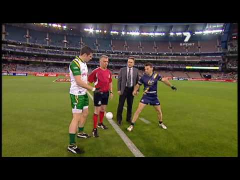 Coin toss International Rules MCG 31/10/08