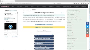 Difference between remove() and clear() methods in HashMap. | javapedia.net