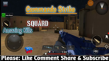 Commando Strike Shooting Game || Level Dustown #12 {Android Gameplay}|@munnoarcade8694