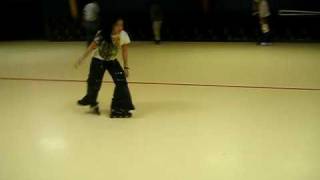 Loop Jump on inline skates