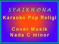 Syaikhona Nada C minor Pop Religi Karaoke || Musik Sampel untuk penampilan tingkat SD Kab. Sumedang