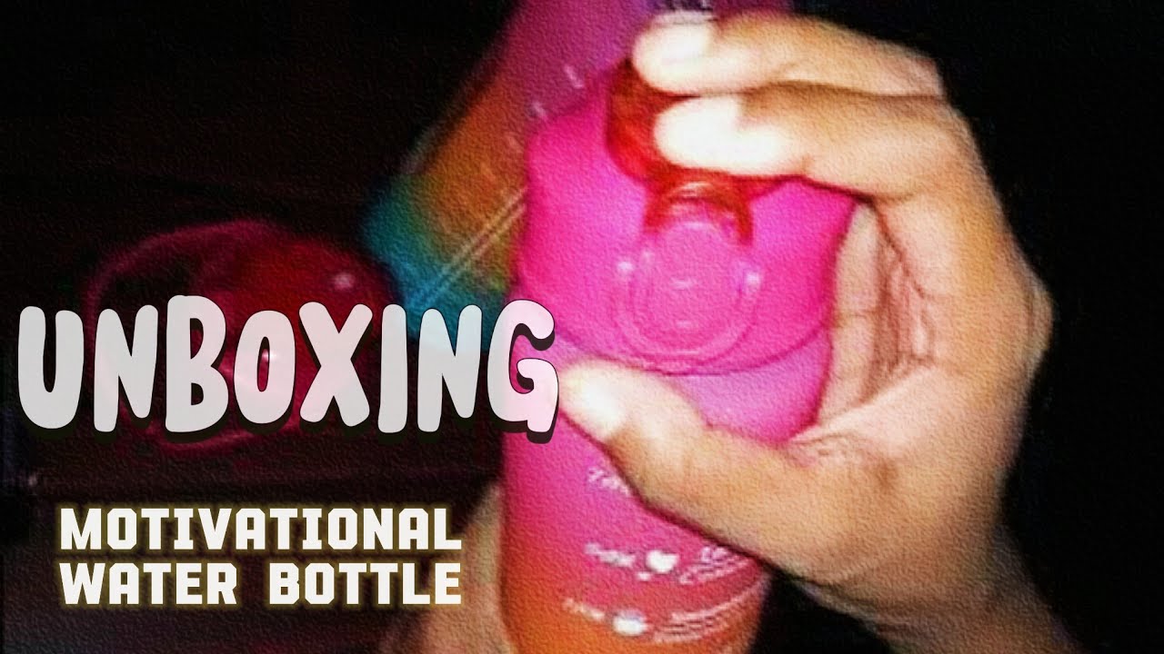 Unboxing motivational water bottle || 3in1 || 2000ml + 1000ml + 500ml #unboxing #waterbottle #viral