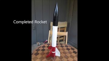 Janus I First Flight - My First Scratch Built Rocket