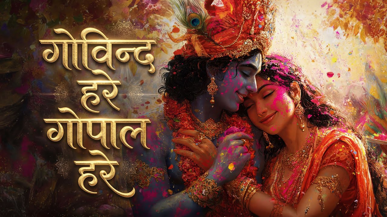 Holi Special: GOVIND HARE GOPAL HARE | Radha Krishna Bhajan | Iskcon Kirtan