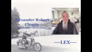 Lex Clearie's Funeral Service Recording