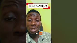 Increase Your PC Boot Time 🚀 #lifehacks #tech #windows #PC #boot