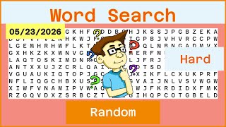 Word Search Hard - Random - 05/23/2026