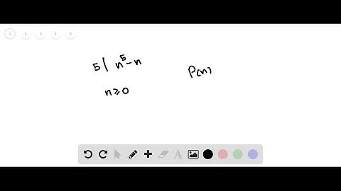 Use mathematical induction in Exercises 31-37 to prove divisibility facts. Prove that 5 divides n^…