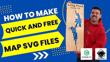 Making CNC Epoxy Maps / How to make a Map File / Epoxy Map Files