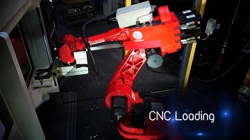 Comau Smart NM45 - CNC machine tending