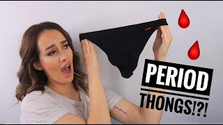Period Thongs?!? Wuka period thong review 