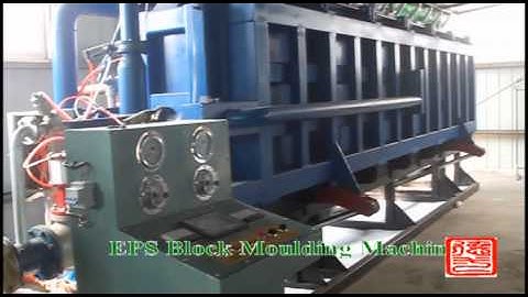 EPS foam block molding machine
