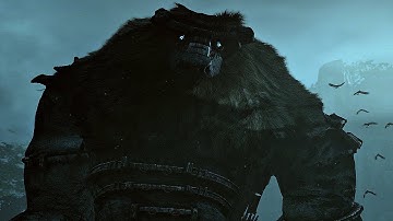Shadow of The Colossus PS4 - Valus Boss Fight #1 (Night Mode) 4K 60FPS