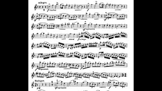 Huber violin concerto F major  ♩ = 85 piano part playback