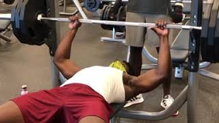Bench Press: 2 Reps for 315 lbs