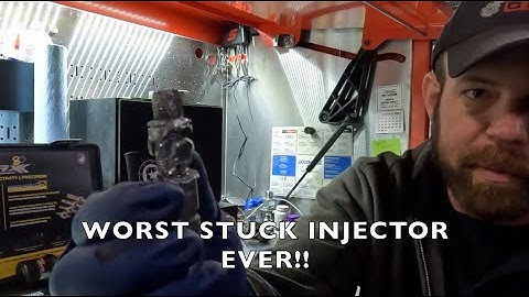 6.7 Diesel Stuck Injectors