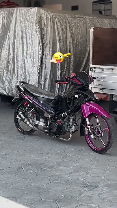 Modifikasi Supra X 125 berkah tembakau