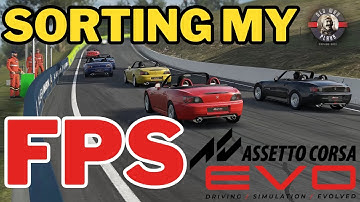Assetto Corsa EVO Running Slow? Try My FPS Tips #assettocorsaevo #simracing