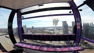 Crossing The River Thames On The London Cable Car, August 2026