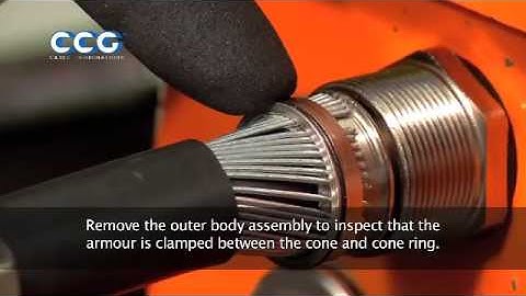 CCG E1EX QuickStop-Ex™ Barrier Gland