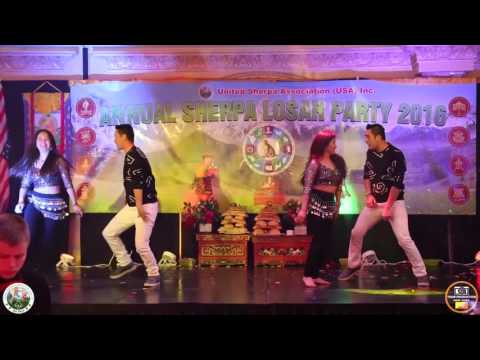 Mero Figure Coca Cola Nepali Dance NY Sherpa Losar 2016