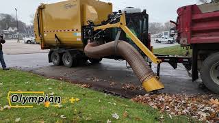Olympian Pro Plus II Leaf Vacuum: Curb & Storm Drain Clean out Demo