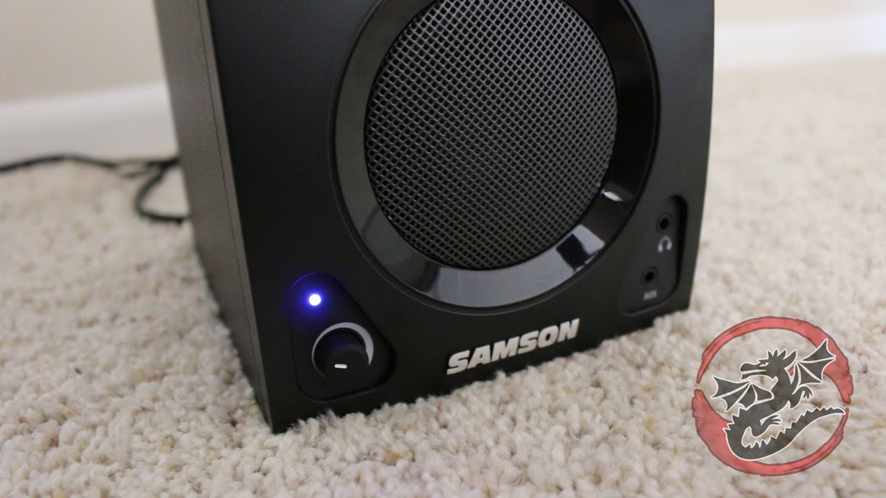 Samson Mediaone Bt3 Bluetooth Speakers Review Youtube