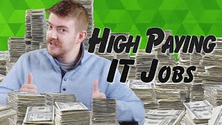 What are the highest paying IT job sectors in 2025?