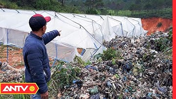 CẢNH BÁO NGUY HIỂM: Sạt Lở Bãi Chứa Rác Thải Do Mưa Lớn Tại Đà Lạt | Tin Tức 24h | ANTV