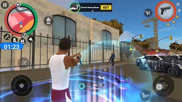 Vegas Crime Simulator -14- Super Gangster Crime Hero Gameplay 2023 Open World Game for Android Ios