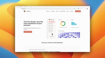 Test the design, security and compliance of your network with Netpicker
