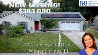 New Listing in Winter Springs FL, For Sale! | Pool Home!