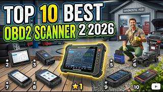 Top 10 Best OBD2 Scanner 2026 🚗 Diagnose Any Car Like a Pro!