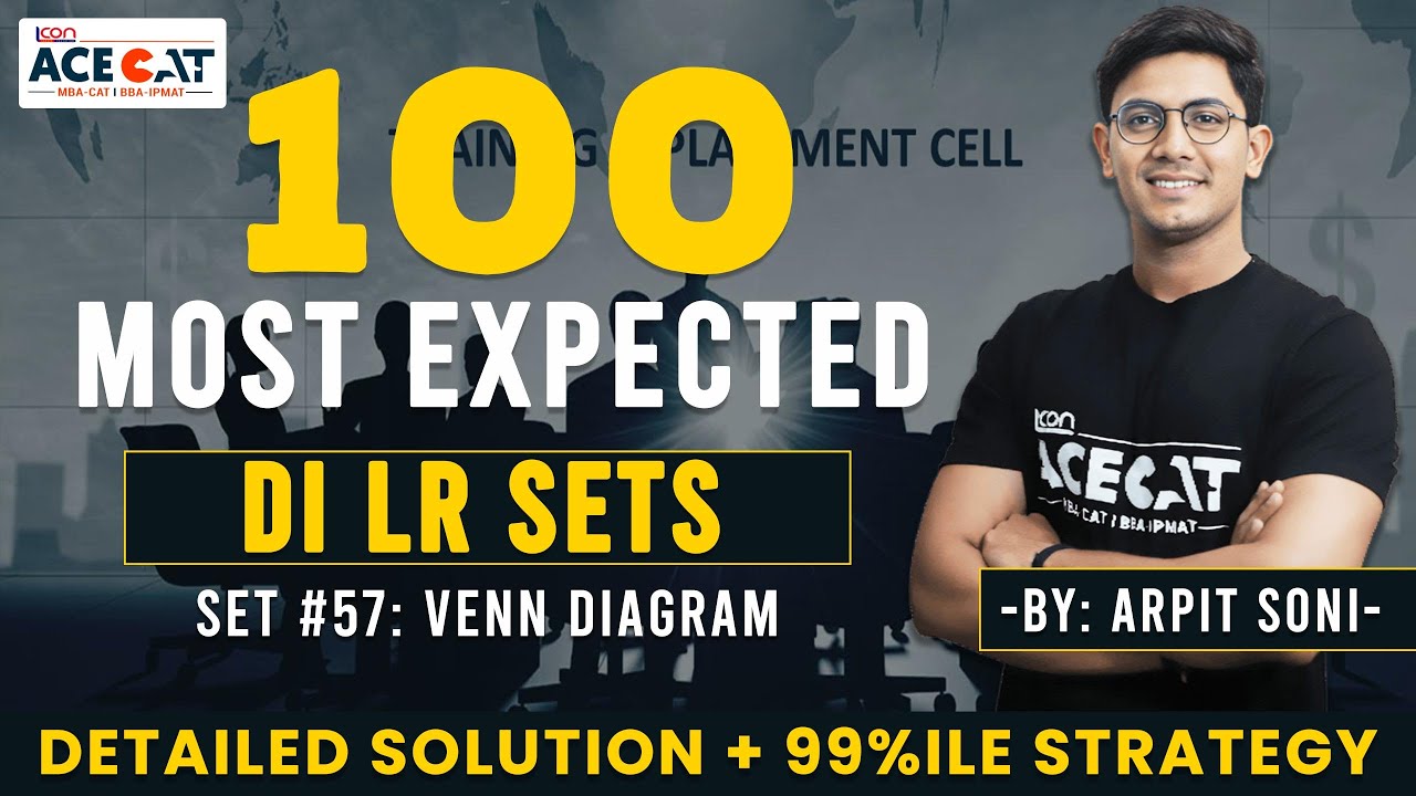 CAT 2025 DI LR: Solving 100 Most Expected DILR Sets with Arpit Sir ...