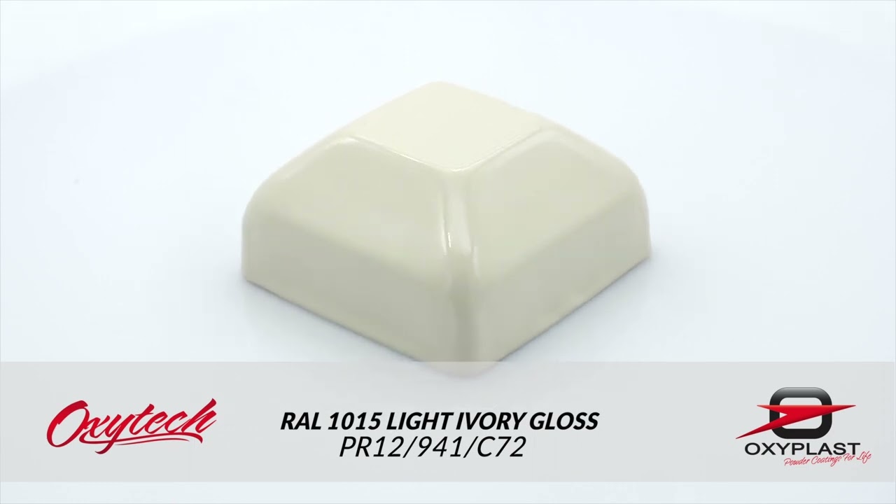 Oxytech - Oxyplast RAL 1015 Light Ivory Gloss Powder Coating PR12/941/C72