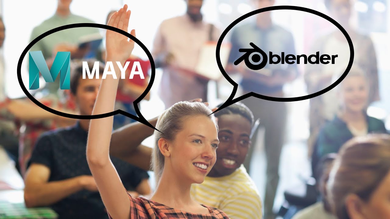 Blender VS Maya - Student's Perspective and Opinions