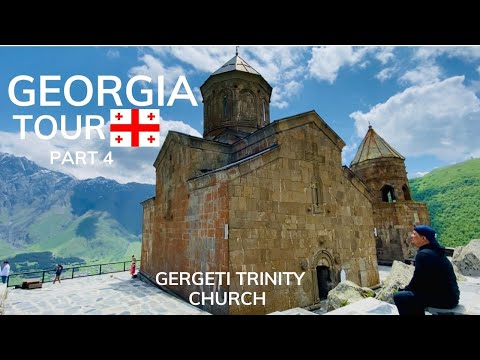 GEORGIA TOUR PART 4 | QUARANTINE FREE TRAVEL DUBAI TO TBILISI GEORGIA 2021 | GERGETI TRINITY CHURCH