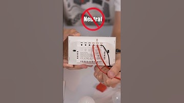 MOES 2 gang smart switch with no neutral wire but with capacitor required