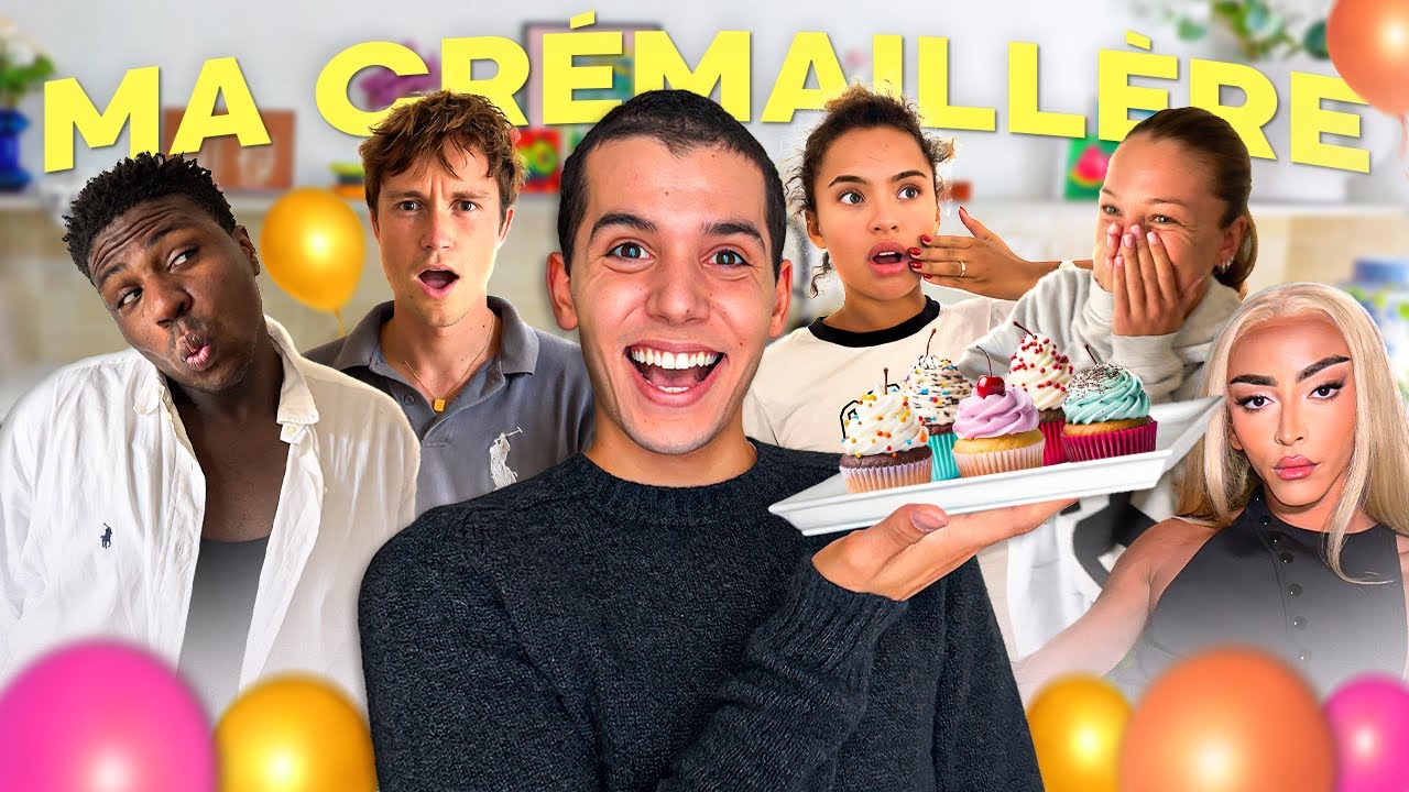 24 HEURES POUR ORGANISER MA CRÉMAILLÈRE !!