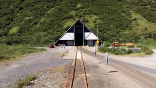 Alaska Railroad Through Whittier Tunnel